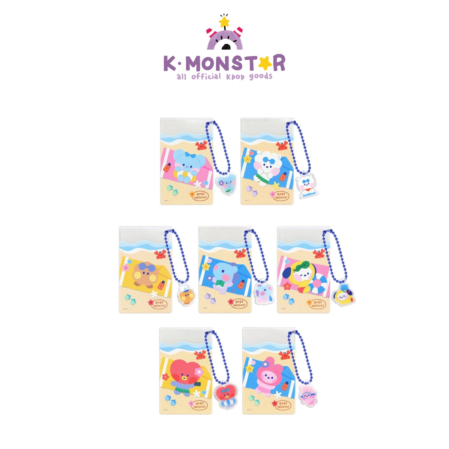 BT21 | minini | SUMMER SKY - CARD POCKET