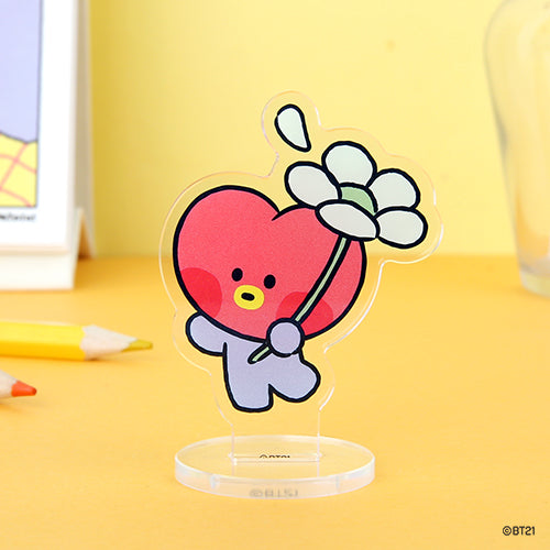 BT21 | minini | HAPPY FLOWER - ACRYLIC STAND