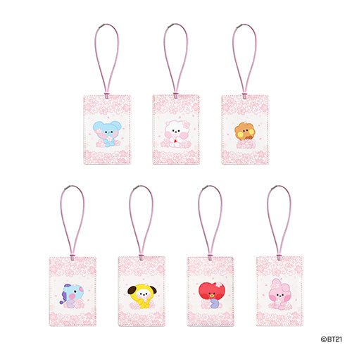 BT21 | minini | CHERRY BLOSSOM - LUGGAGE TAG