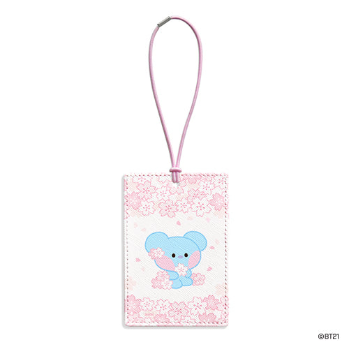 BT21 | minini | CHERRY BLOSSOM - LUGGAGE TAG