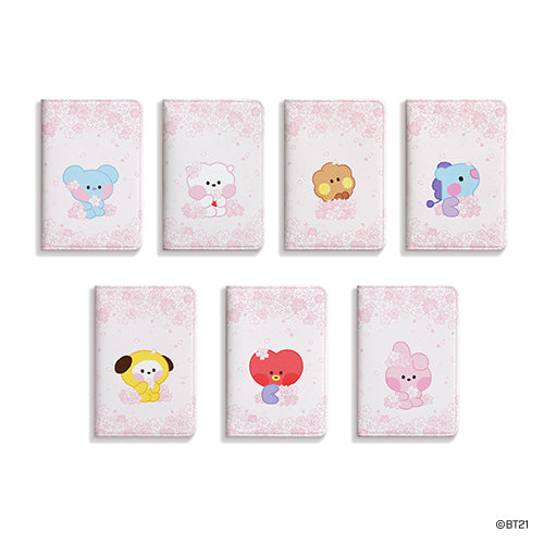 BT21 | minini | CHERRY BLOSSOM - PASSPORT COVER