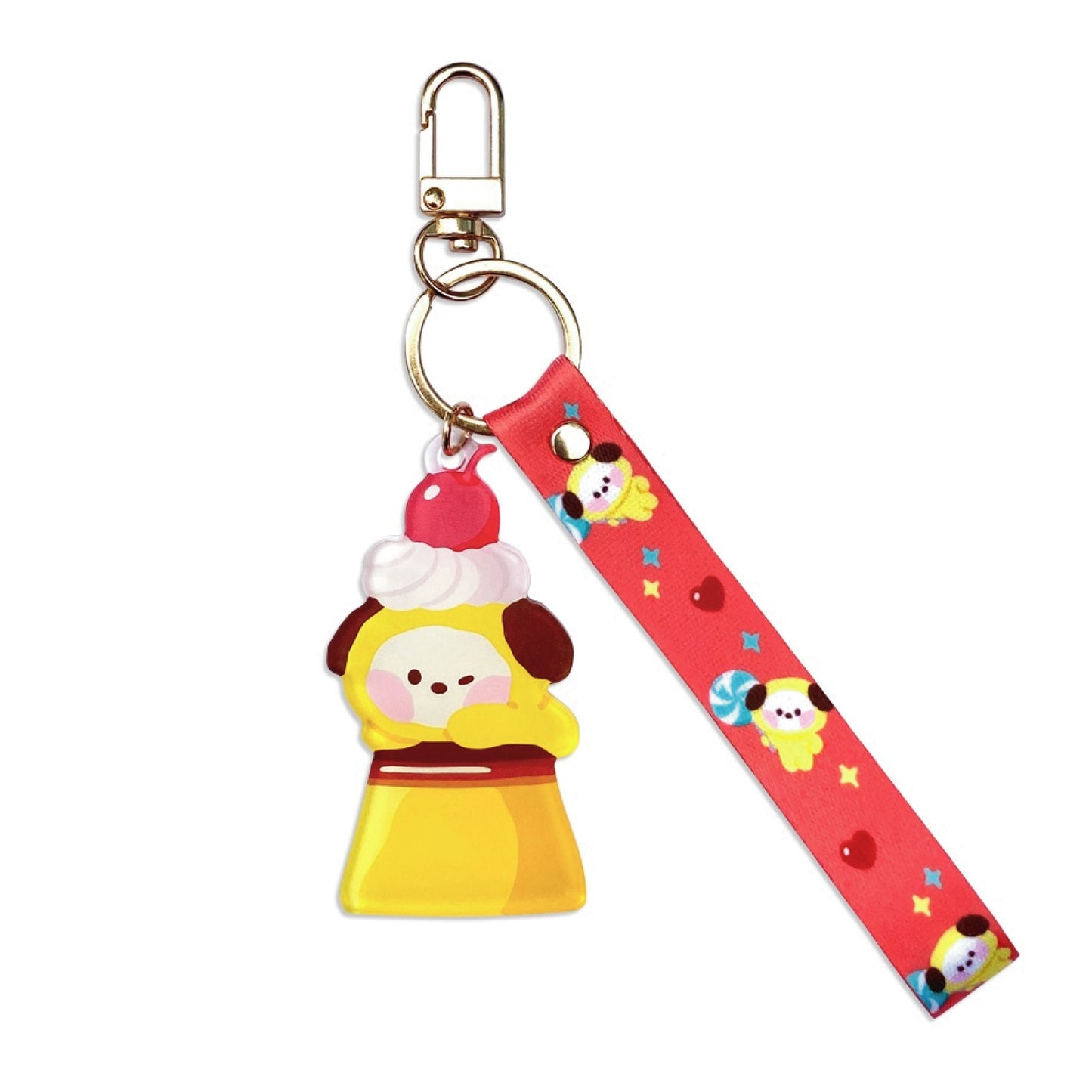 BT21 | minini | SWEETIE - ACRYLIC STRAP KEYRING