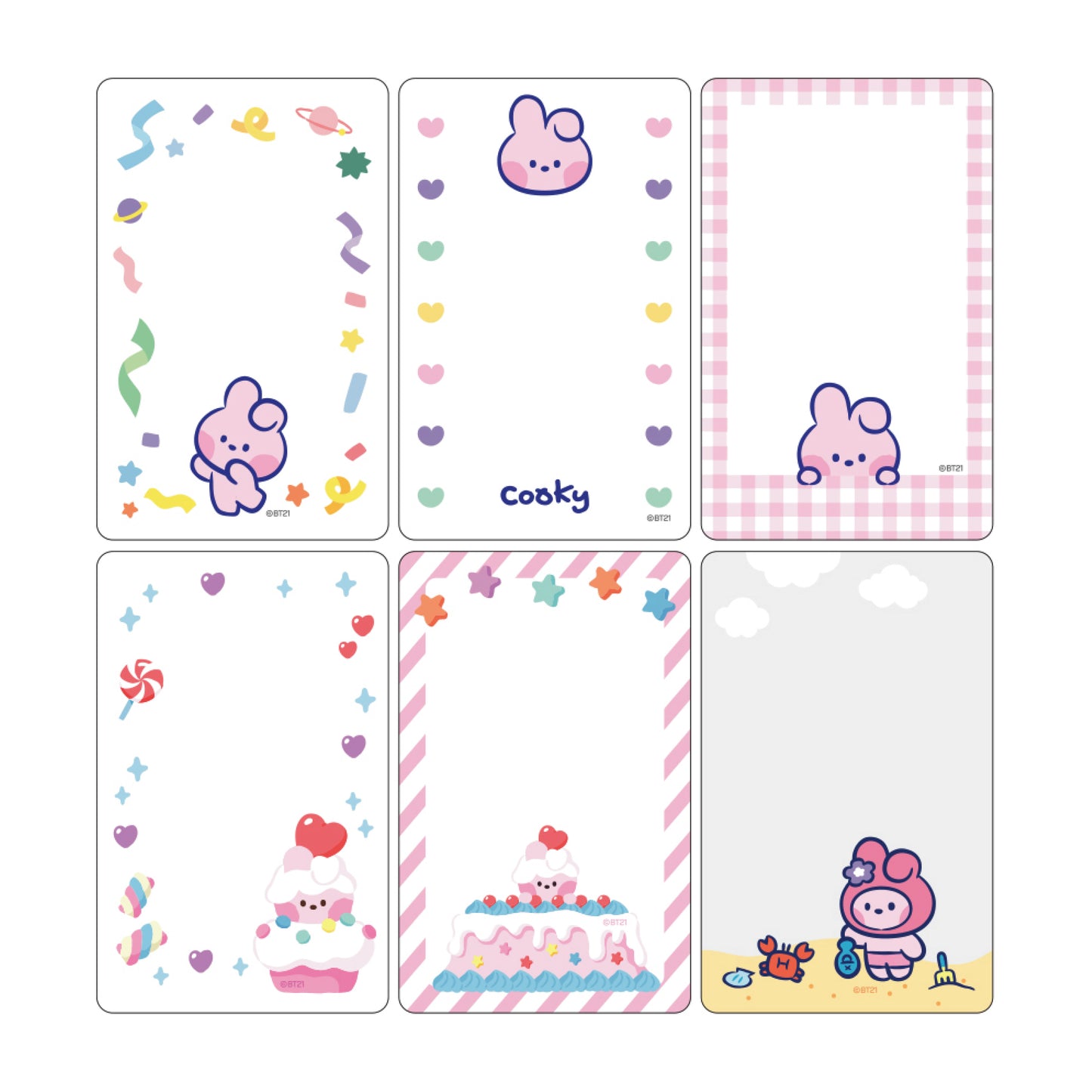 BT21 | minini | PHOTO CARD FRAME SET