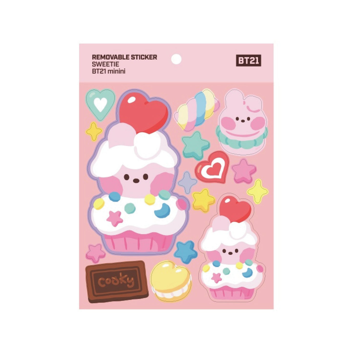 BT21 | minini | SWEETIE - REMOVABLE STICKER