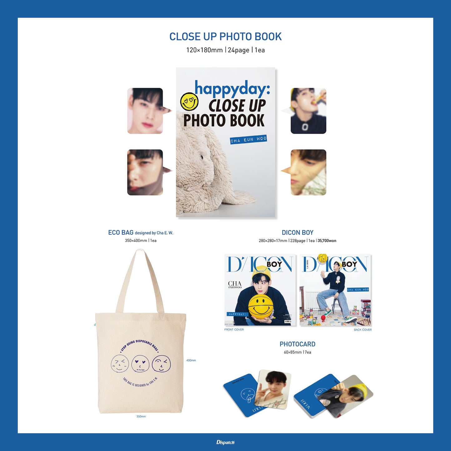 ASTRO | DICON BOY | ISUUE N.1 | CHA EUN WOO happyday: