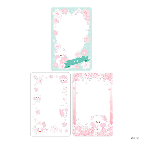 BT21 | minini | CHERRY BLOSSOM - PHOTO FRAME SET