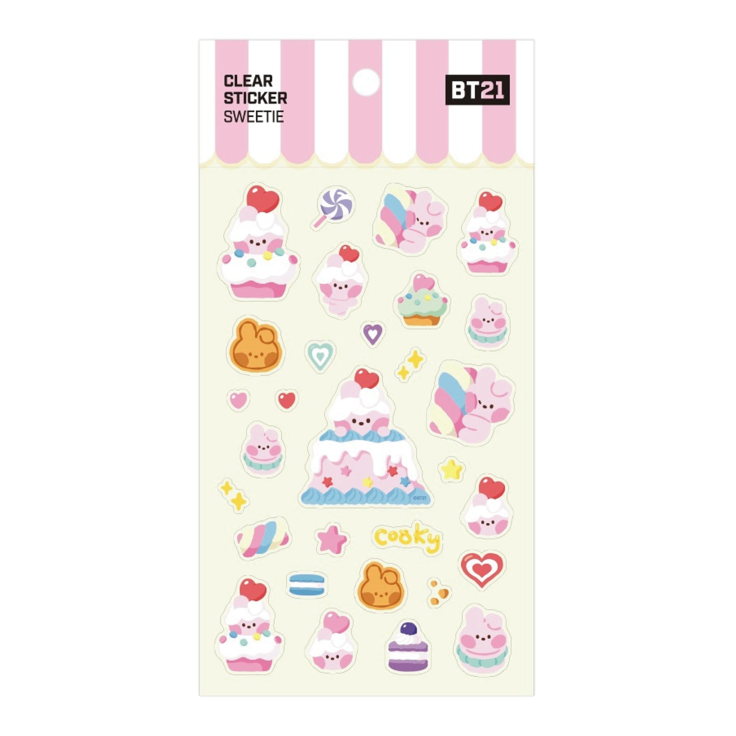 BT21 | minini | SWEETIE - CLEAR STICKER