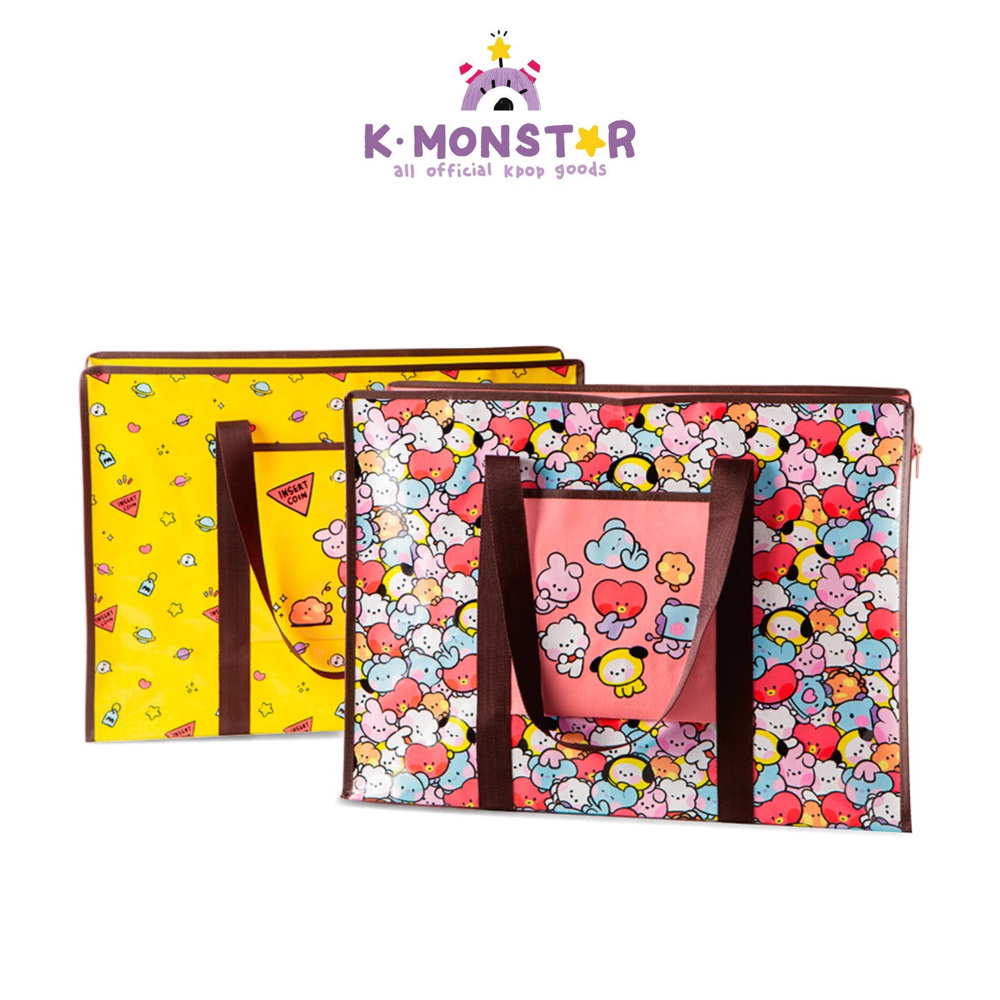 BT21 | minini | TARPAULIN BAG -XXL
