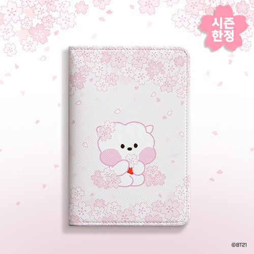 BT21 | minini | CHERRY BLOSSOM - PASSPORT COVER
