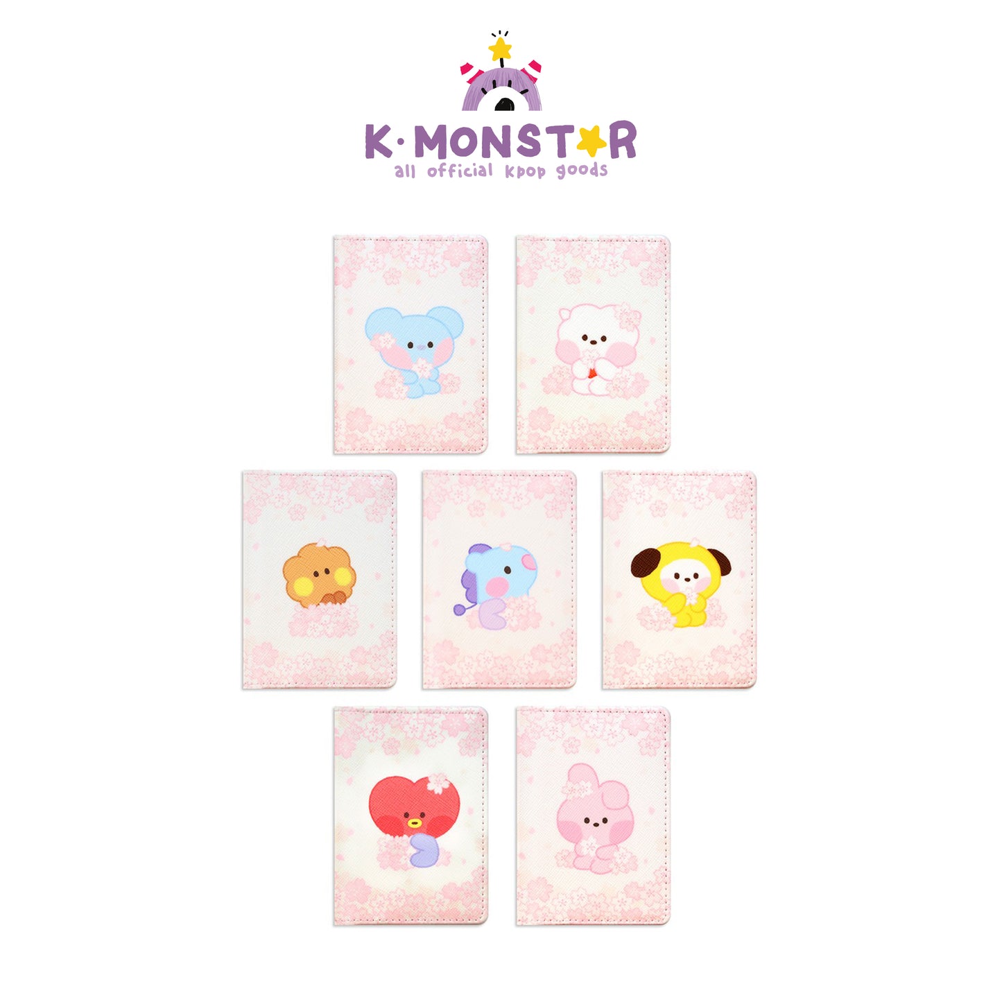 BT21 | minini | CHERRY BLOSSOM - CARD CASE