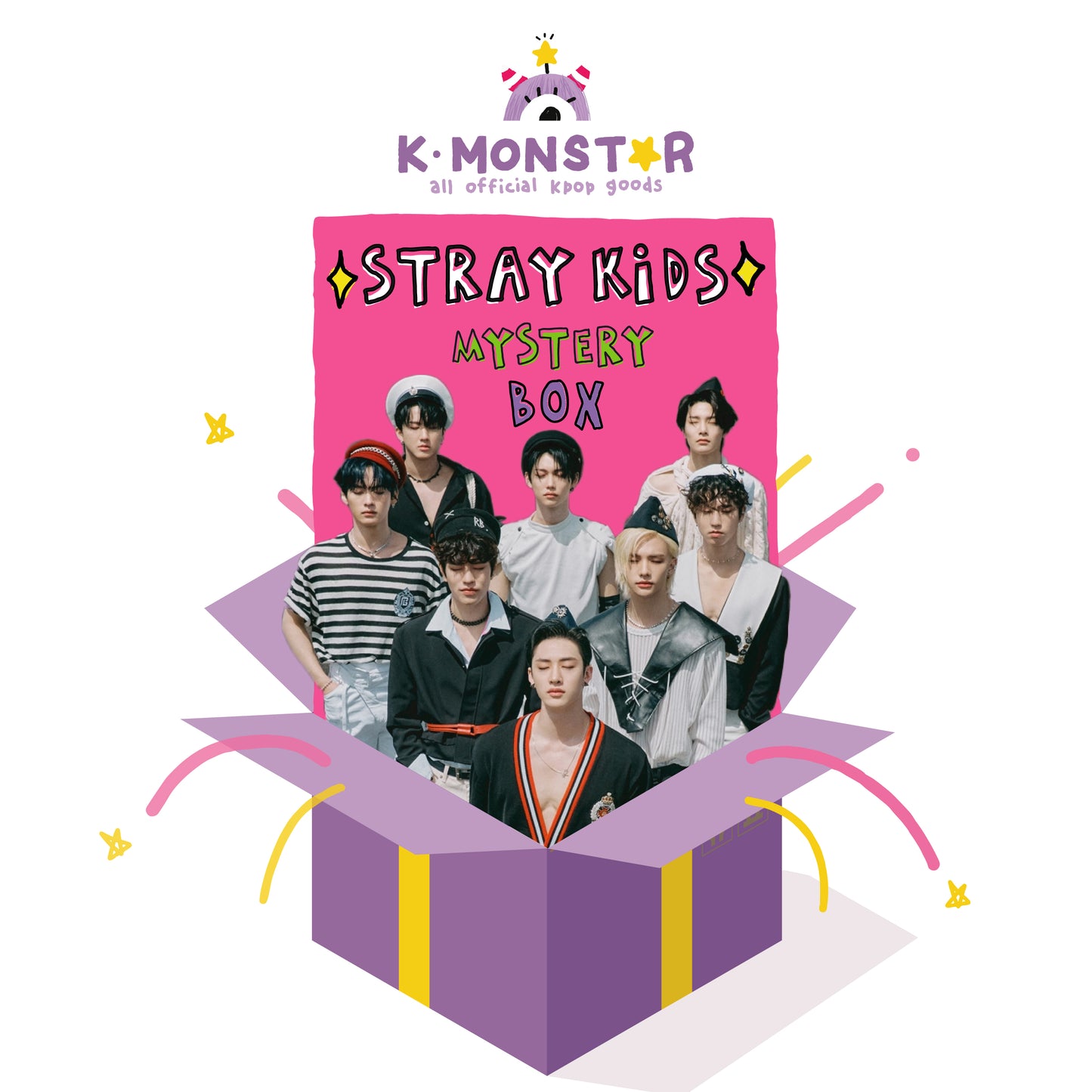 K-MONSTAR | 2022 HOLIDAY CLEARANCE MYSTERY BOX - Stray Kids