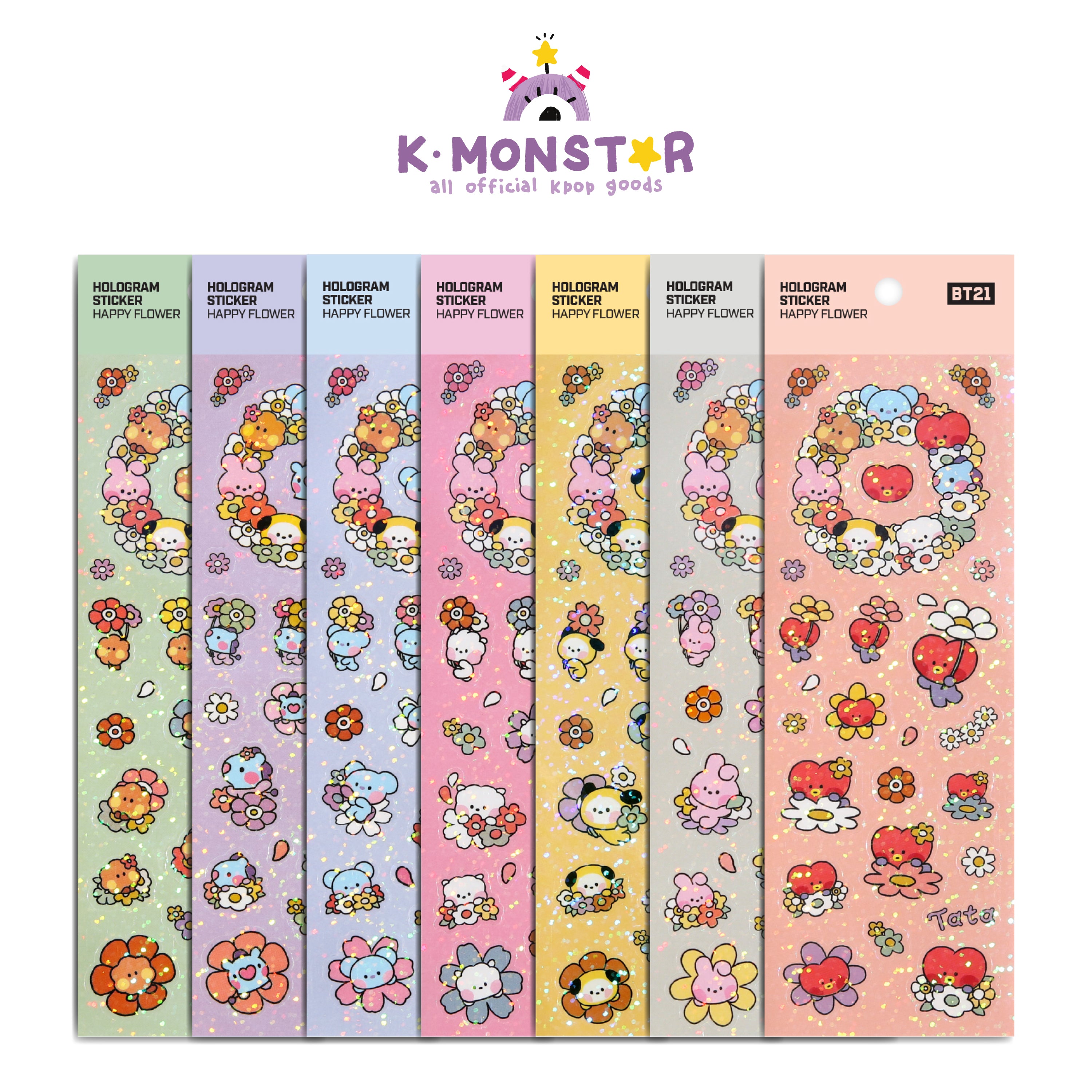 Sanrio Keroppi Flower Sticker - Sticker Mania