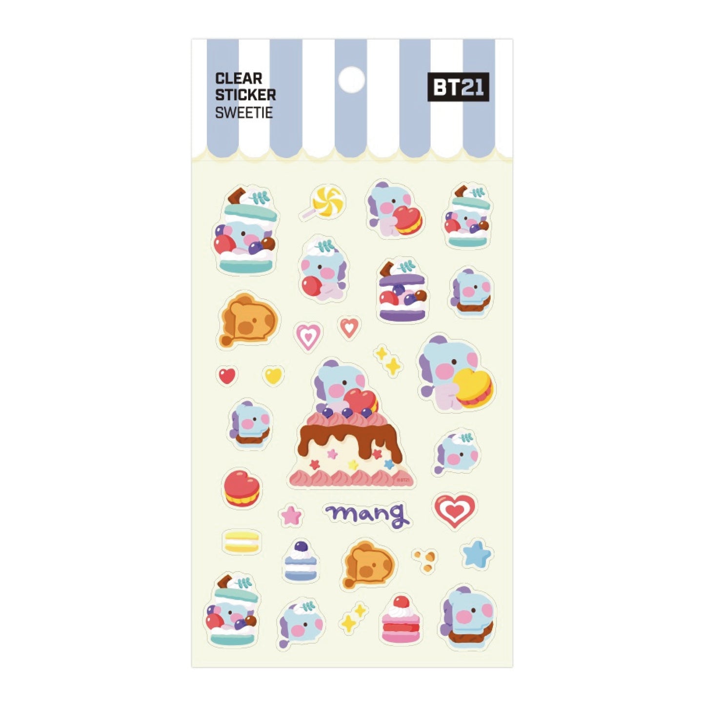 BT21 | minini | SWEETIE - CLEAR STICKER