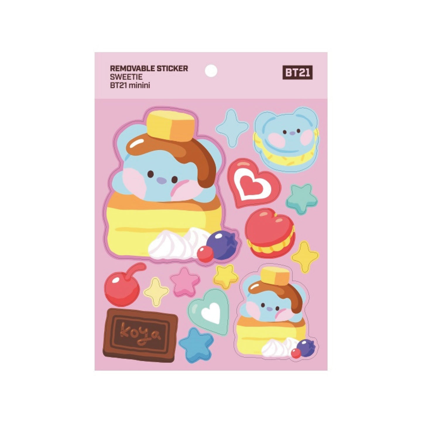 BT21 | minini | SWEETIE - REMOVABLE STICKER