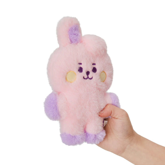 BT21 | BAYI | Boneka Mewah Berdiri Bulu Datar - EDISI HATI UNGU