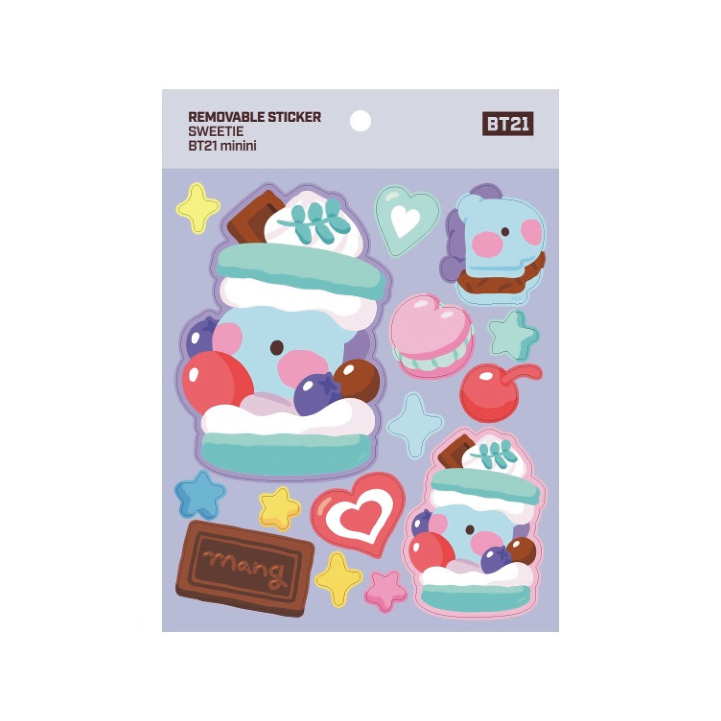 BT21 | minini | SWEETIE - REMOVABLE STICKER
