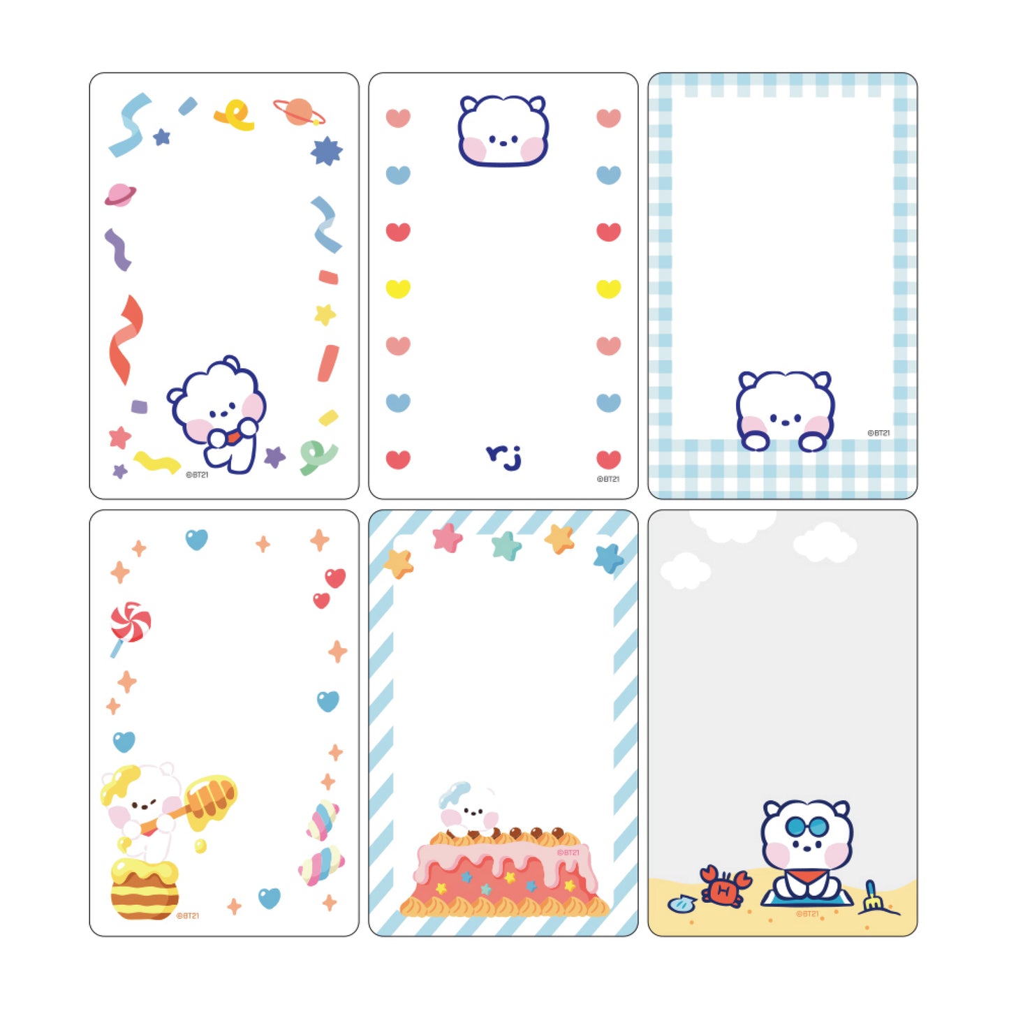 BT21 | minini | PHOTO CARD FRAME SET
