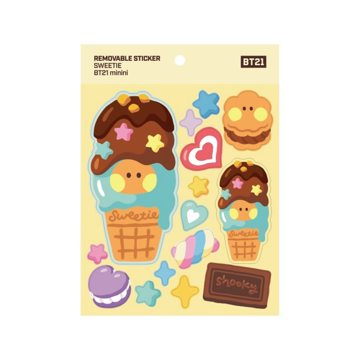 BT21 | minini | SWEETIE - REMOVABLE STICKER