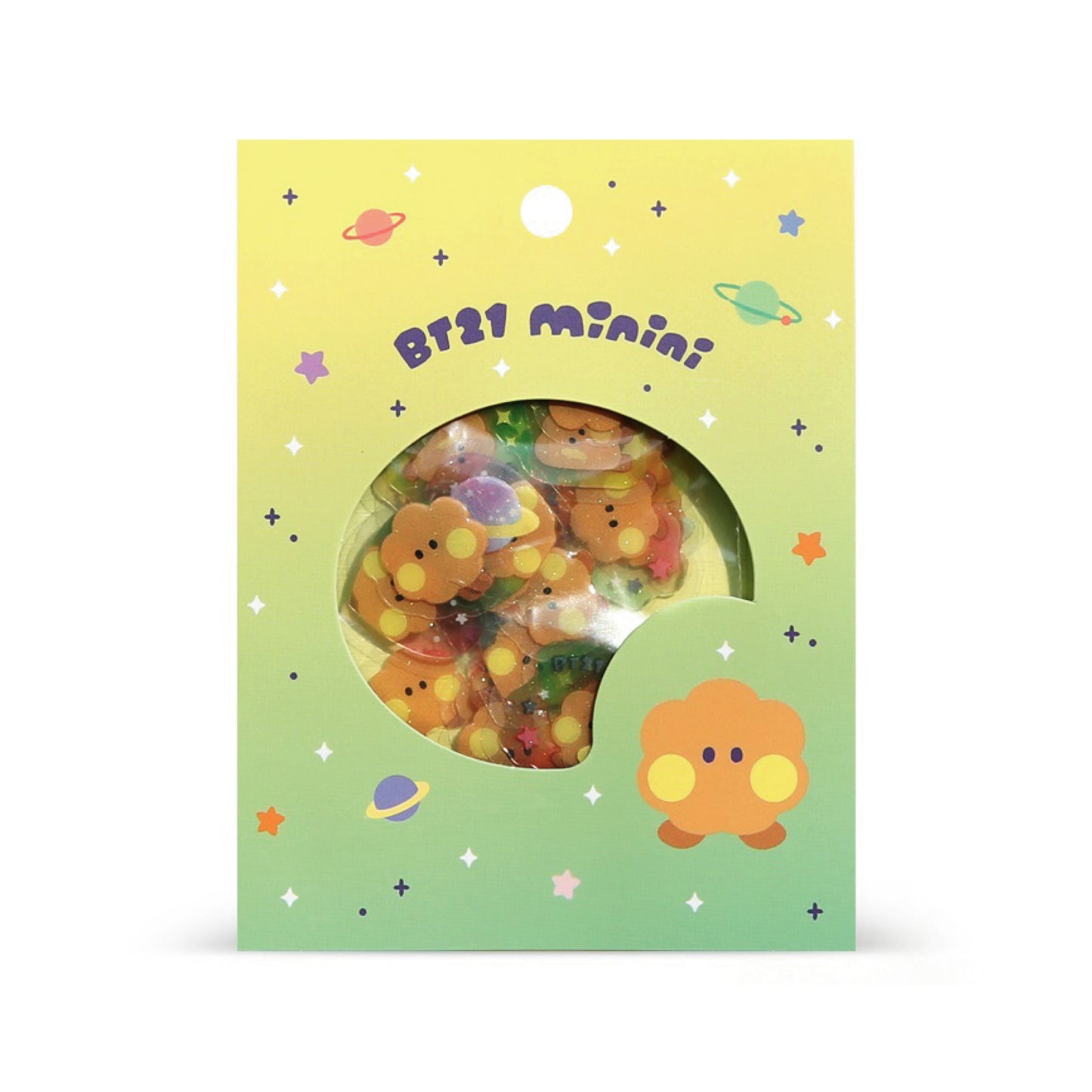 BT21 | minini | STICKER FLAKES PACK