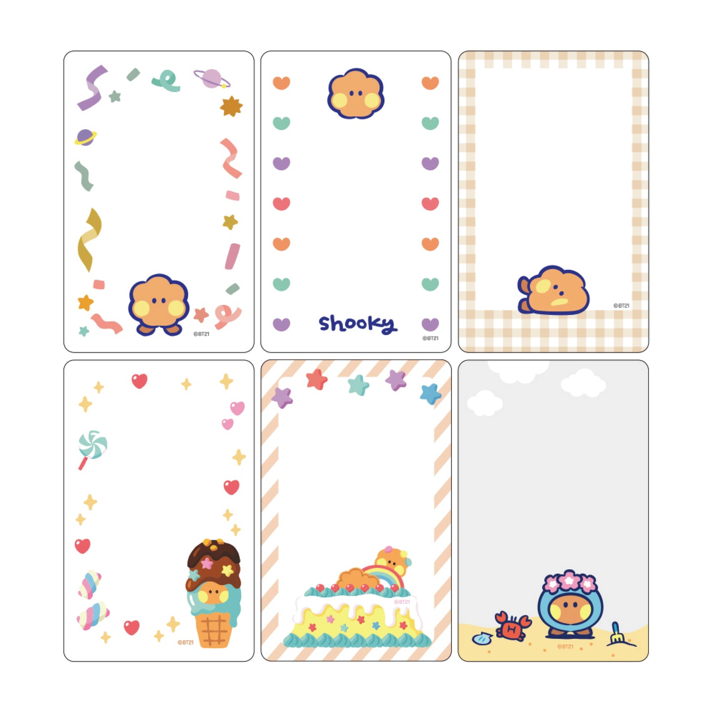 BT21 | minini | PHOTO CARD FRAME SET