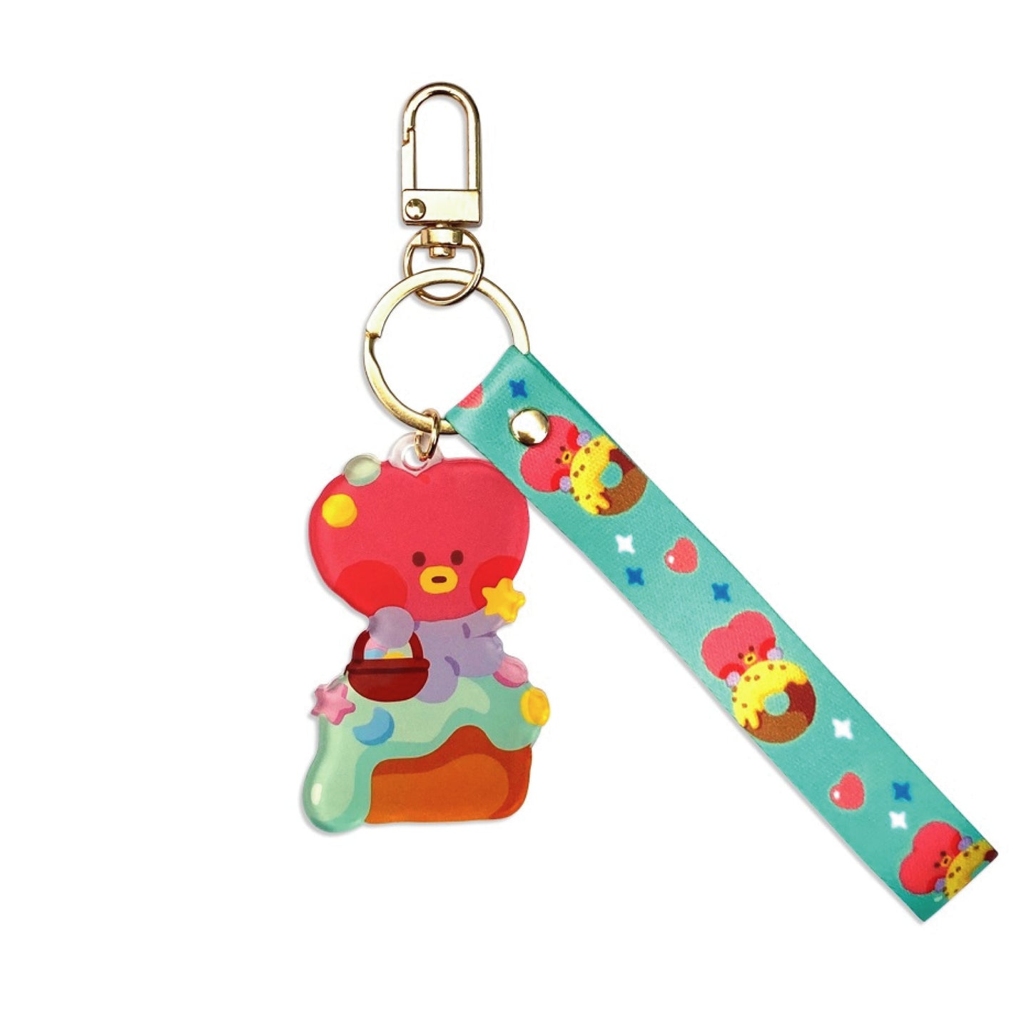 BT21 | minini | SWEETIE - ACRYLIC STRAP KEYRING