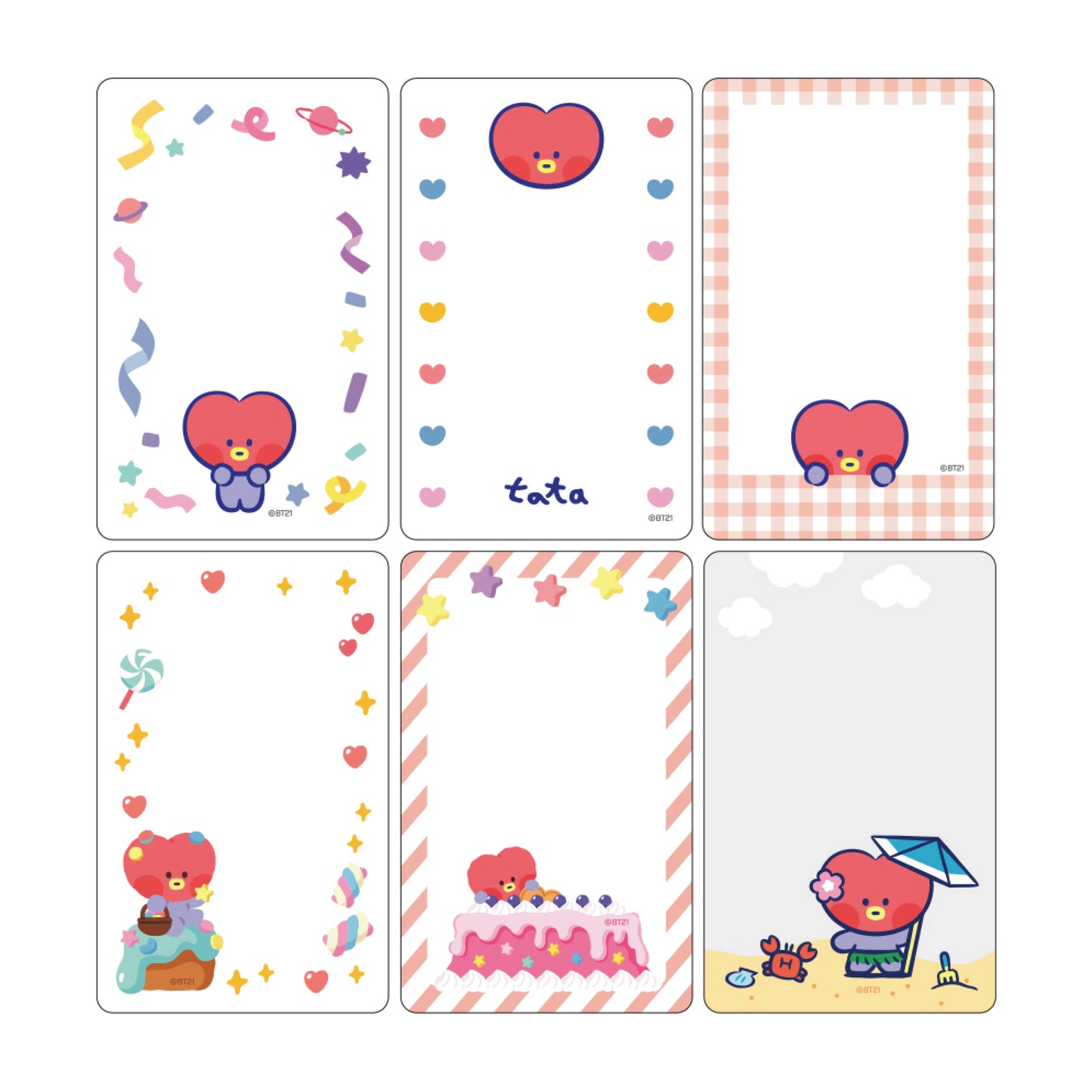 BT21 | minini | PHOTO CARD FRAME SET