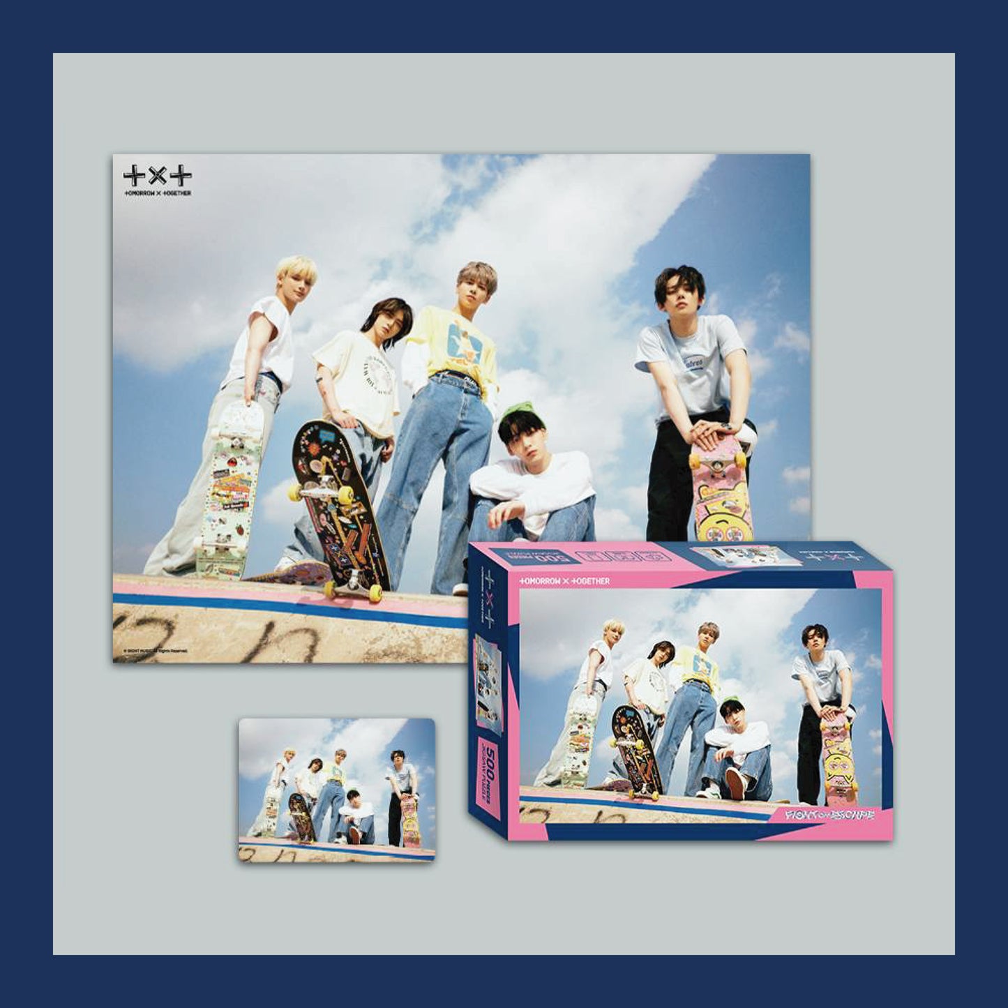 TXT | FIGHT OR ESCAPE 500PCS JIGSAW PUZZLE