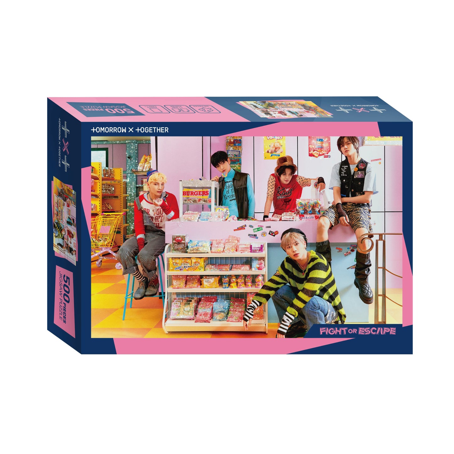 TXT | FIGHT OR ESCAPE 500PCS JIGSAW PUZZLE