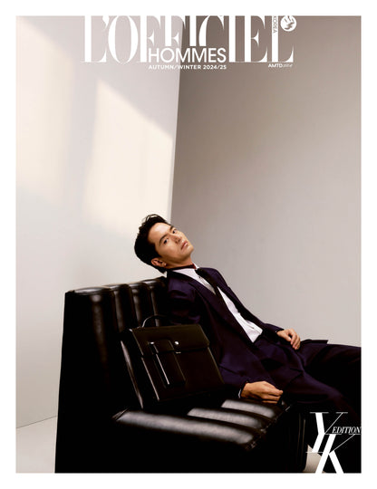 L'OFFICIEL HOMMES | 2024 AUTUMN/WINTER | LEE JIN UK COVER