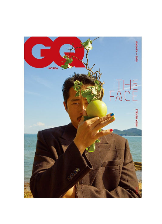 GQ | 2025 JAN. | STEVEN YEUN COVER RANDOM - BTS JIN PHOTOSHOOT