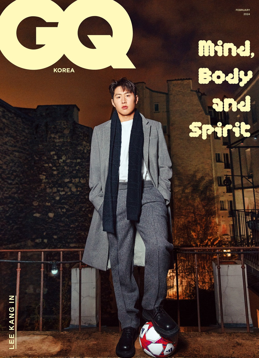 GQ | 2024 FEB. | LEE KANG-IN COVER