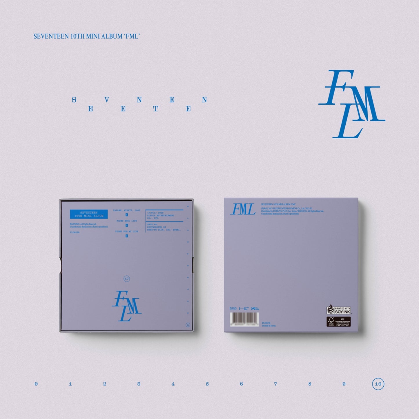 SEVENTEEN | 10th Mini Album | FML (Deluxe ver.)