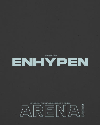 ARENA HOMME+| 2024 OCT. | ENHYPEN COVER