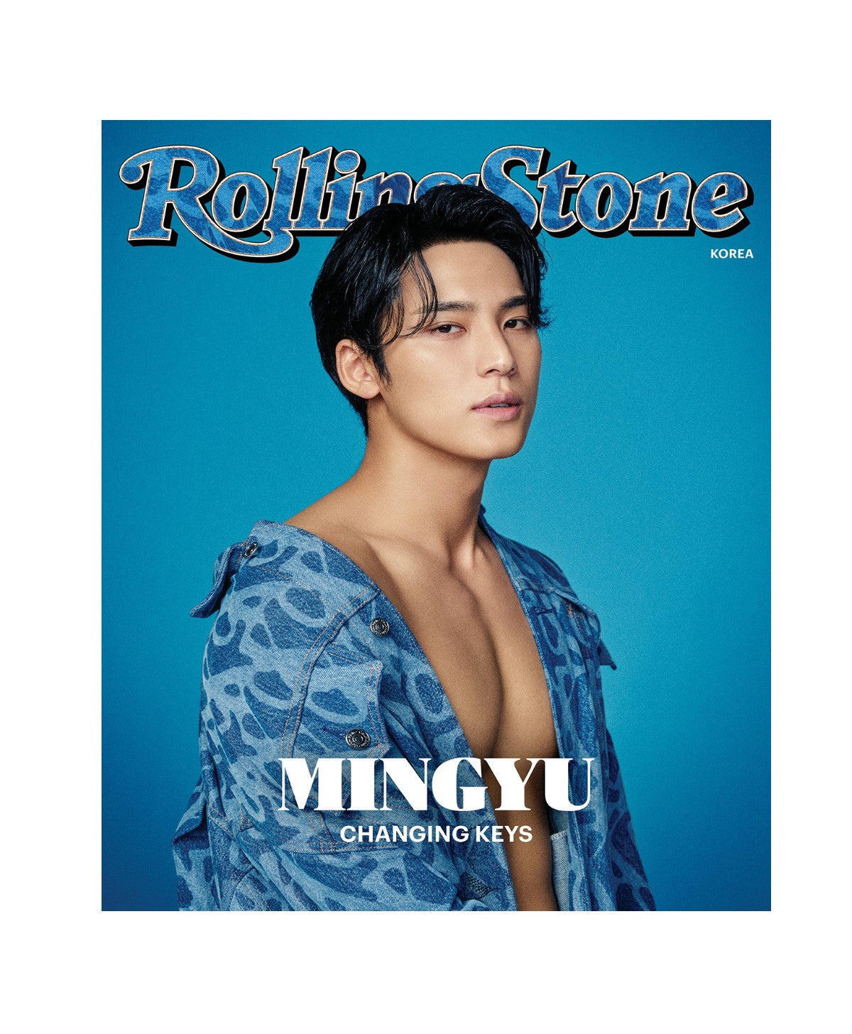 Rolling Stone Korea 13th Issue | SEVENTEEN MINGYU COVER - KISS OF LIFE BACK COVER