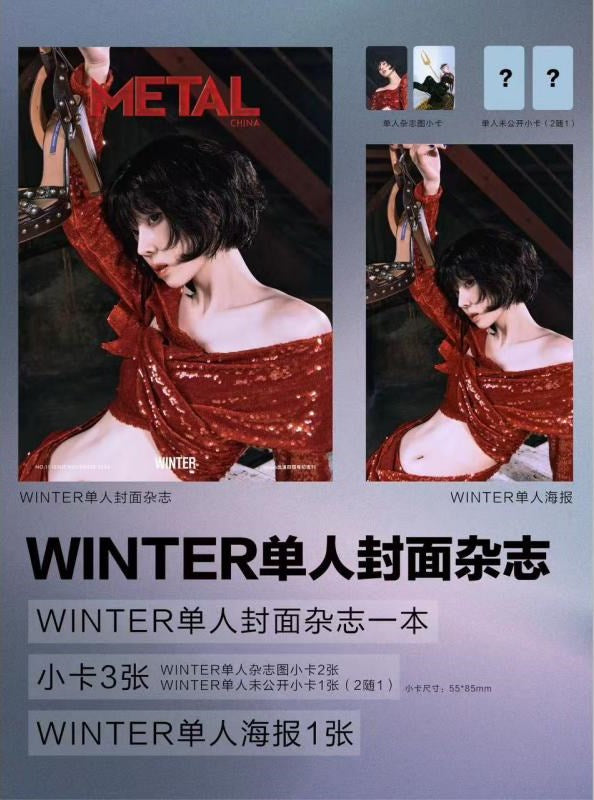 Metal CHINA | 2024 NOV. | aespa COVER