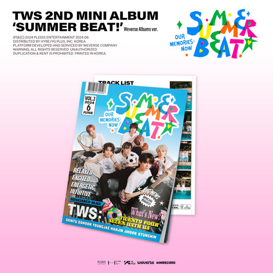 TWS | 2nd Mini Album | SUMMER BEAT! (Weverse Albums ver.)