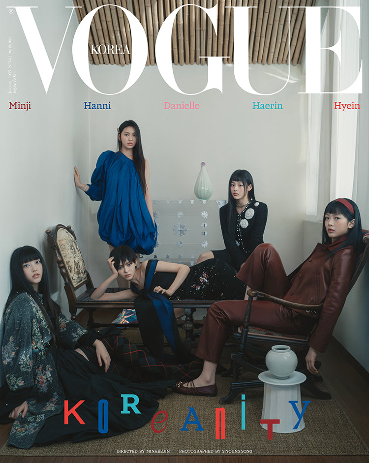 VOGUE | 2025 JAN. | MINJI & HANNI & DANIELLE & HAERIN & HYEIN COVER