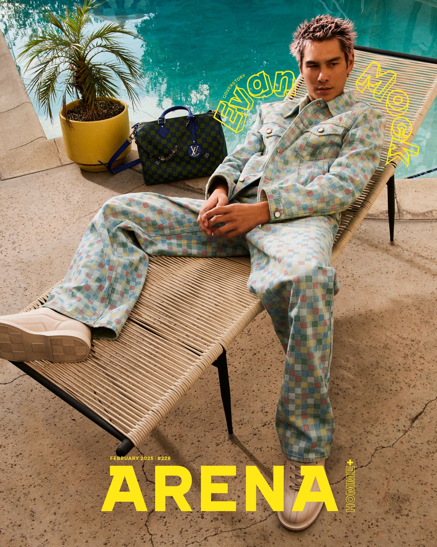 ARENA HOMME+| 2025 FEB. | EVAN MOCK COVER RANDOM