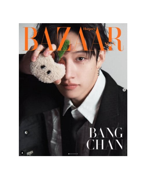 Harper's BAZAAR SINGAPORE | 2025 MAR. | STRAY KIDS BANG CHAN COVER