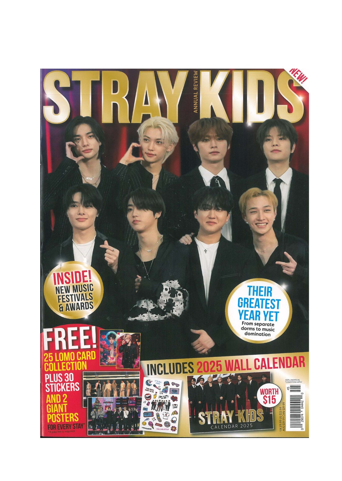 ANNUAL REVIEW UK | STRAY KIDS COVER