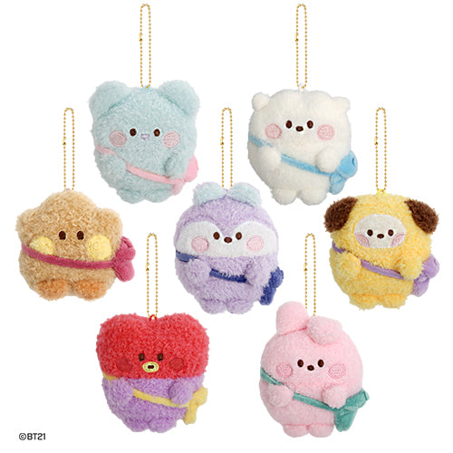 BT21 | minini - PLUSH KEYRING | PONPON-ENJOY