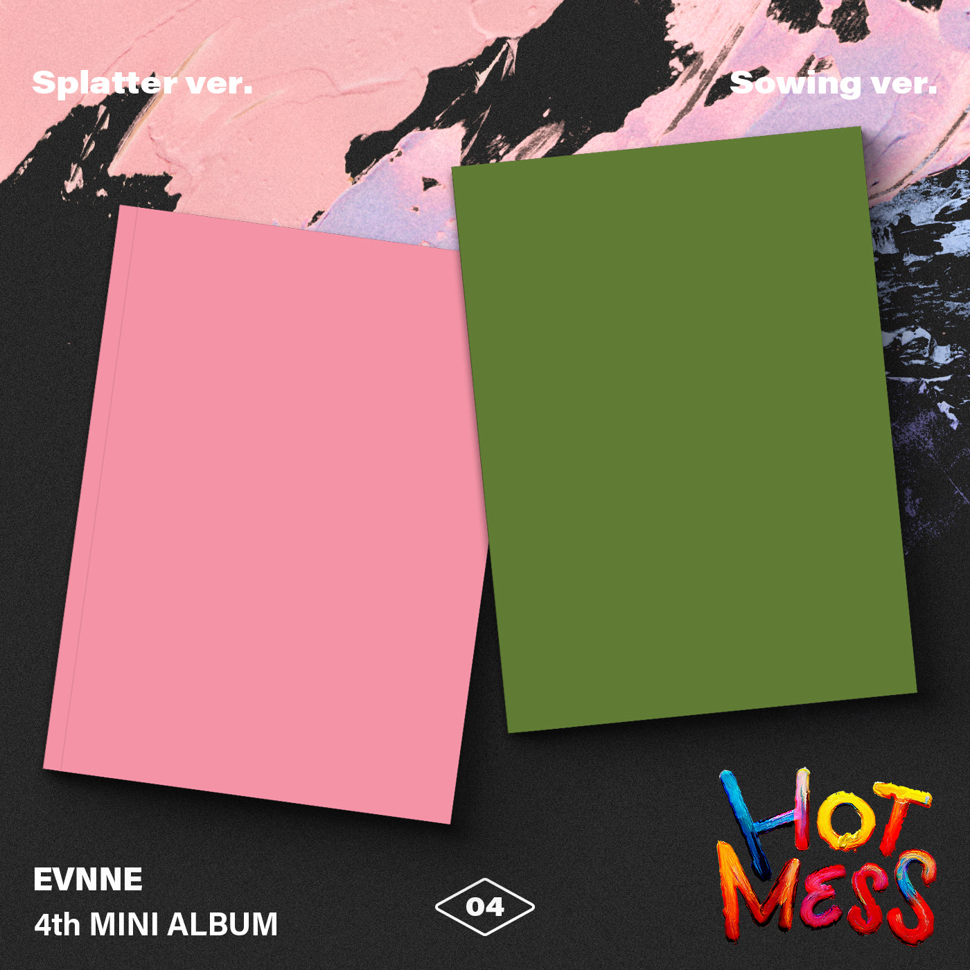 EVNNE | 4TH MINI ALBUM | HOT MESS (Standard Ver.)