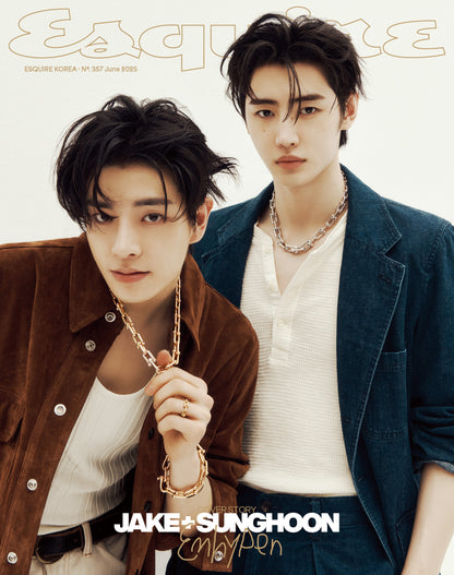 Esquire | 2025 JUN. | ENHYPEN JAKE & SUNGHOON COVER