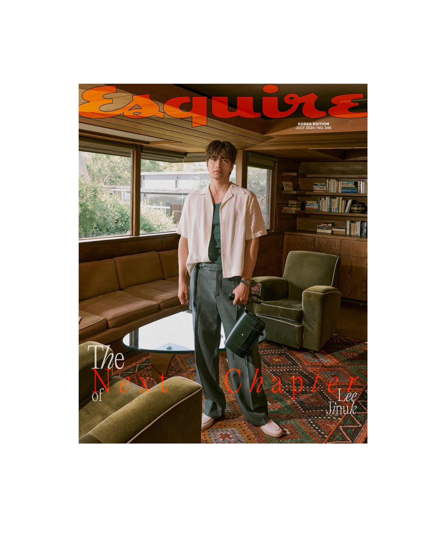 Esquire | 2024 JUL. | LEE JIN UK COVER