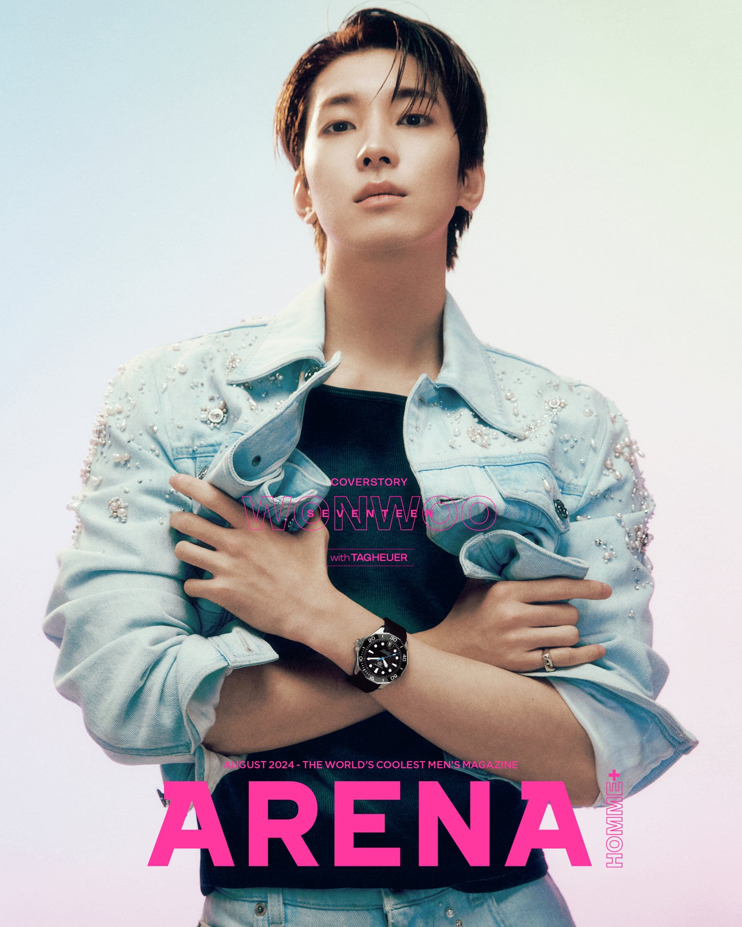 ARENA HOMME+| 2024 AUG. | SEVENTEEN WONWOO COVER
