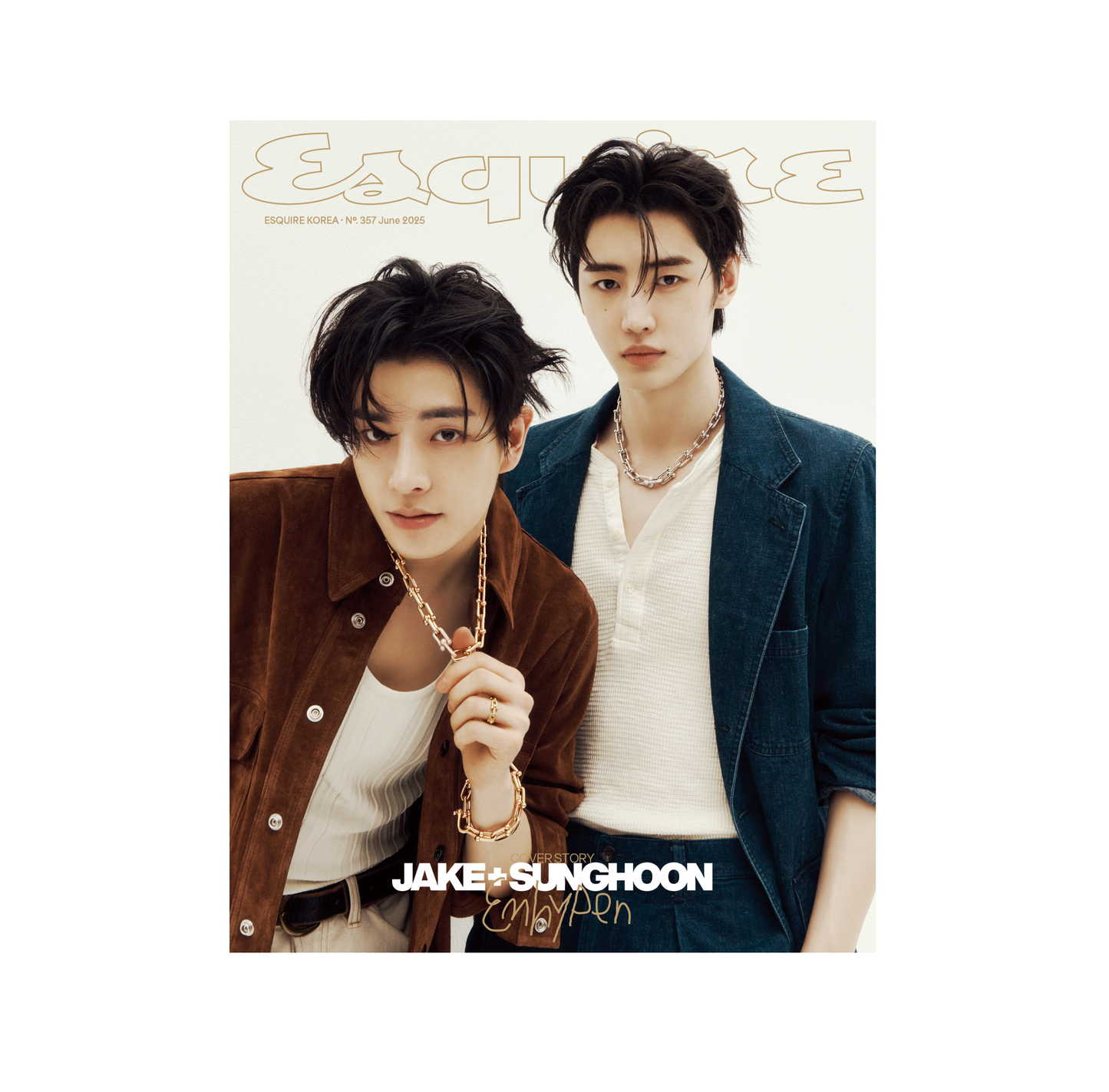 Esquire | 2025 JUN. | ENHYPEN JAKE & SUNGHOON COVER