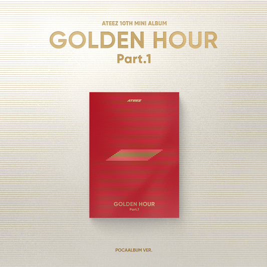 ATEEZ | 10TH MINI ALBUM | GOLDEN HOUR : Part.1 (POCAALBUM Ver.)