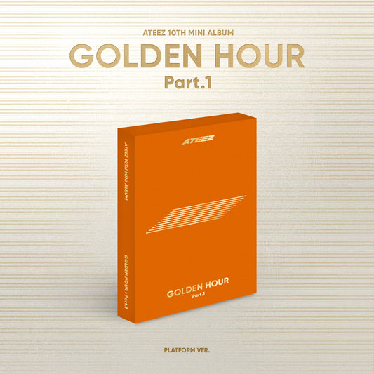 ATEEZ | 10TH MINI ALBUM | GOLDEN HOUR : Part.1 (Platform Ver.)