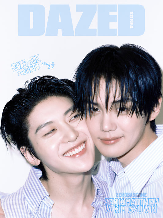 DAZED&CONFUSED | 2025 JUL. | ZEROBASEONE SEOK MATTHEW & KIM GYU VIN & LEE DO HYUN COVER
