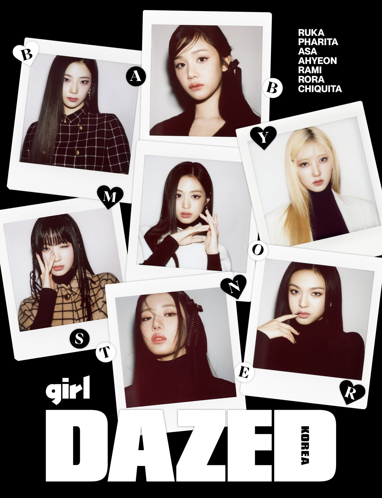 DAZED&CONFUSED GIRL EDITION | 2024 OCT. | BABYMONSTER COVER